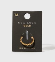 New Look Real Gold Plated Twist Ring